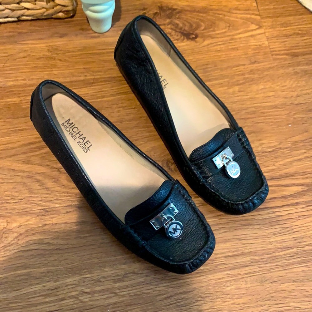Michael Kors black loafers